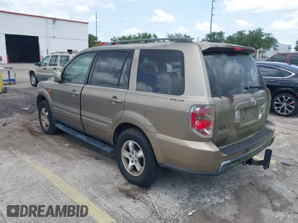 2008 Honda Pilot EX-L z VIN 5FNYF28638B003543, wystawiony jako IAAI lot #42452869 z przebiegiem 172 994 mil mil oraz . Historia ofert i sprzedaży dostępna na DreamBid. Obrazek 3.
