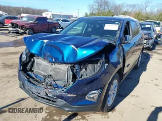 2020 Chevrolet Equinox LT with VIN 2GNAXUEV6L6185542, listed as a IAAI auction lot 41409792 with 56,533 mi miles and . Bid and sale history available at DreamBid. Image 6.