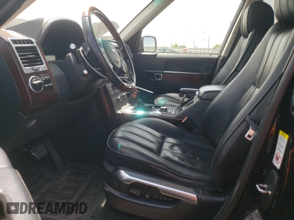2011 Land Rover Range Rover SC with VIN SALMF1E44BA331798, listed as a Copart auction lot 55772805 with 136,560 mi miles and Salvage title. Bid and sale history available at DreamBid. Image 7.