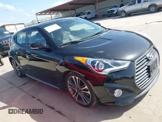 2016 Hyundai Veloster Turbo with VIN KMHTC6AE7GU255020, listed as a IAAI auction lot 42720287 with 89,629 mi miles and . Bid and sale history available at DreamBid. Image 1.