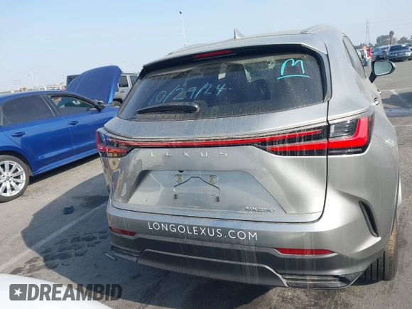 2024 Lexus NX 250 with VIN JTJADCAZ9R2012153, listed as a IAAI auction lot 41223362 with 10,031 mi miles and . Bid and sale history available at DreamBid. Image 16.