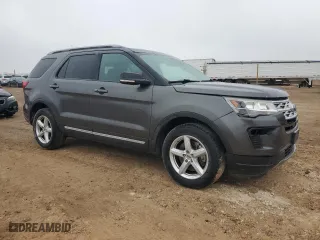 2019 Ford Explorer XLT with VIN 1FM5K7DH9KGA60146, listed as a Copart auction lot 87445104 with 64,549 mi miles and Salvage Title. Bid and sale history available at carsss.com. Image 4.