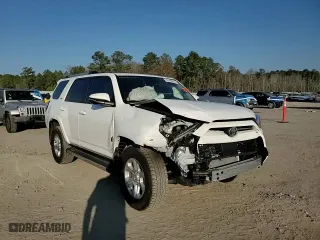 2023 Toyota 4Runner SR5 Premium with VIN JTENU5JRXP6175220, listed as a Copart auction lot 42566955 with 33,986 mi miles and Salvage Title. Bid and sale history available at carsss.com. Image 12.
