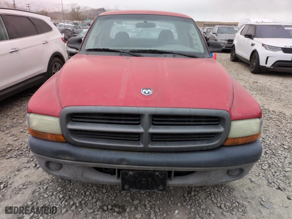 2001 Dodge Dakota with VIN 1B7GL22X41S256594, listed as a Copart auction lot 43012935 with 217,179 mi miles and Salvage Title. Bid and sale history available at carsss.com. Image 5.