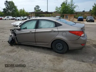 2013 Hyundai Accent GLS with VIN KMHCT4AE1DU504816, listed as a Copart auction lot 54314875 with Not provided miles and Salvage title. Bid and sale history available at DreamBid. Image 2.
