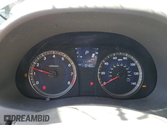 2012 Hyundai Accent SE z VIN KMHCU5AE7CU019999, wystawiony jako Copart lot #52344515 z przebiegiem 110 480 mil mil oraz Szkoda całkowita • Salvage title. Historia ofert i sprzedaży dostępna na DreamBid. Obrazek 9.