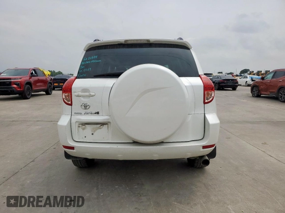 2008 Toyota RAV4 Limited with VIN JTMZK31V785023979, listed as a Copart auction lot 57342905 with 152,710 mi miles and Salvage title. Bid and sale history available at DreamBid. Image 6.