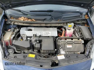 2015 Toyota Prius Four with VIN JTDKN3DU9F0449727, listed as a Copart auction lot 57883005 with 101,835 mi miles and Salvage title. Bid and sale history available at DreamBid. Image 11.