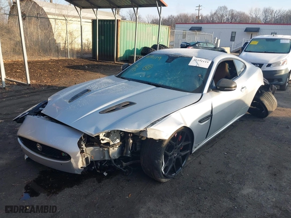 2014 Jaguar XK with VIN SAJWA4DC7EMB52199, listed as a IAAI auction lot 41191119 with 90,585 mi miles. Bid and sale history available at carsss.com. Image 6.