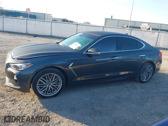 2020 Genesis G70 2.0T z VIN KMTG64LA6LU059951, wystawiony jako IAAI lot #41683671 z przebiegiem 43 852 mil mil oraz . Historia ofert i sprzedaży dostępna na DreamBid. Obrazek 14.