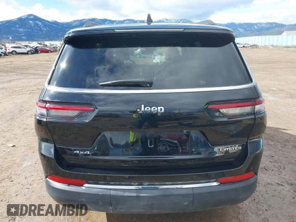 2023 Jeep Grand Cherokee Limited z VIN 1C4RJKBG6P8859034, wystawiony jako IAAI lot #41763549 z przebiegiem 24 476 mil mil oraz . Historia ofert i sprzedaży dostępna na DreamBid. Obrazek 17.