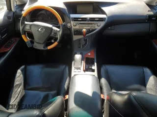 2010 Lexus RX 350 with VIN 2T2BK1BA1AC053033, listed as a Copart auction lot 49251975 with 90,377 mi miles and Salvage Title. Bid and sale history available at carsss.com. Image 8.