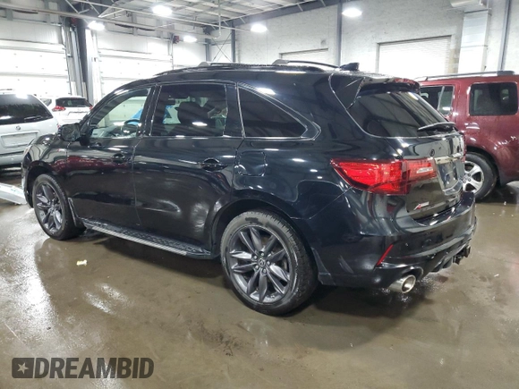 2020 Acura MDX Technology with VIN 5J8YD4H0XLL025351, listed as a Copart auction lot 48873715 with 105,748 mi miles and Salvage title. Bid and sale history available at DreamBid. Image 2.