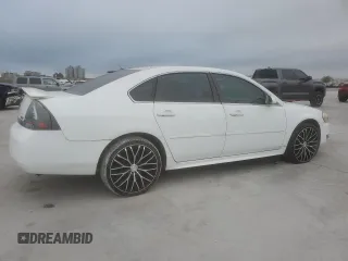 2010 Chevrolet Impala LT with VIN 2G1WB5EK2A1250415, listed as a Copart auction lot 51219575 with Not Provided miles and Salvage Title. Bid and sale history available at DreamBid. Image 3.