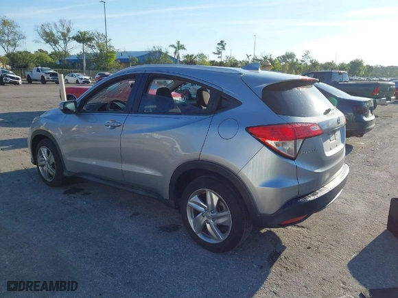 2019 Honda HR-V EX with VIN 3CZRU5H57KM716557, listed as a IAAI auction lot 41846017 with 15,190 mi miles. Bid and sale history available at carsss.com. Image 3.