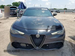 2021 Alfa Romeo Giulia Ti with VIN ZARFANBN7M7643882, listed as a Copart auction lot 59276115 with 44,782 mi miles and Salvage title. Bid and sale history available at DreamBid. Image 5.