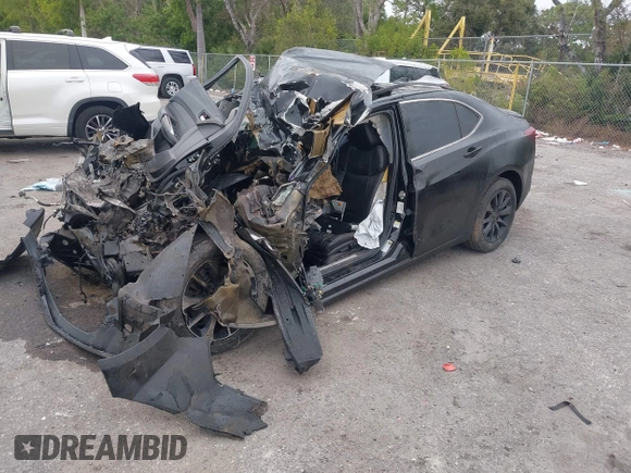 2017 Acura TLX with VIN 19UUB1F33HA008913, listed as a IAAI auction lot 41332238 with Not provided miles and . Bid and sale history available at DreamBid. Image 16.