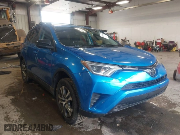 2017 Toyota RAV4 LE with VIN 2T3BFREV1HW681342, listed as a IAAI auction lot 41986802 with 71,594 mi miles. Bid and sale history available at carsss.com. Image 1.