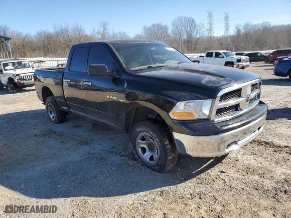 2009 Dodge Ram 1500 SLT with VIN 1D3HV18T69S775646, listed as a Copart auction lot 42163225 with 206,111 mi miles and Clean Title. Bid and sale history available at carsss.com. Image 4.