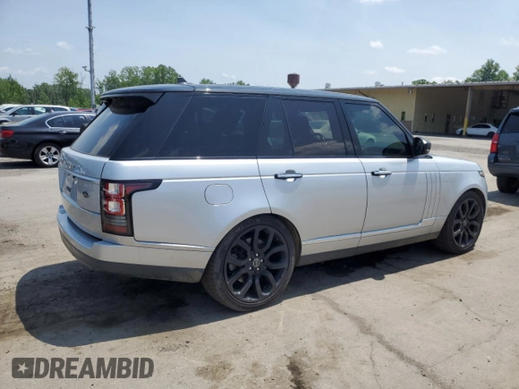 2016 Land Rover Range Rover HSE с VIN SALGS2PF8GA314250, выставлен на аукционе Copart как лот 62276365 с пробегом 79 067 миль миль и Чистый • Clean title. История ставок и продаж доступна на DreamBid. Изображение 3.