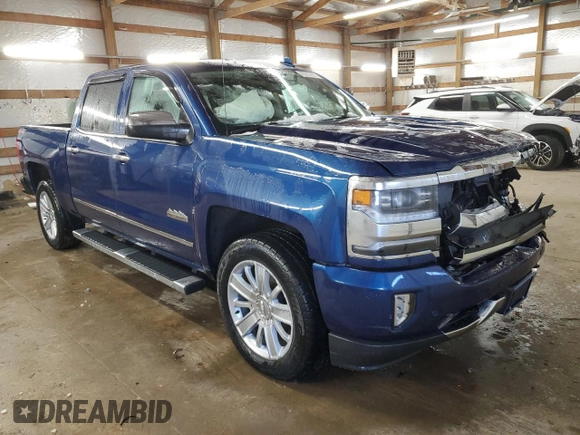 2016 Chevrolet Silverado 1500 High Country with VIN 3GCUKTEC8GG347579, listed as a Copart auction lot 45023865 with 98,394 mi miles and Salvage Title. Bid and sale history available at DreamBid. Image 4.