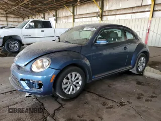 2019 Volkswagen Beetle S with VIN 3VWFD7AT5KM709245, listed as a Copart auction lot 45372205 with 0 mi miles and Salvage Title. Bid and sale history available at carsss.com. Image 1.