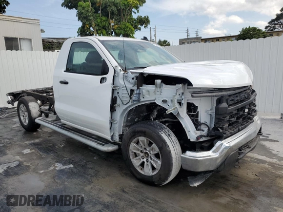 2024 Chevrolet Silverado 1500 Work Truck with VIN 3GCNAAED5RG352049, listed as a Copart auction lot 50420125 with 0 mi miles and Clean Title. Bid and sale history available at carsss.com. Image 4.