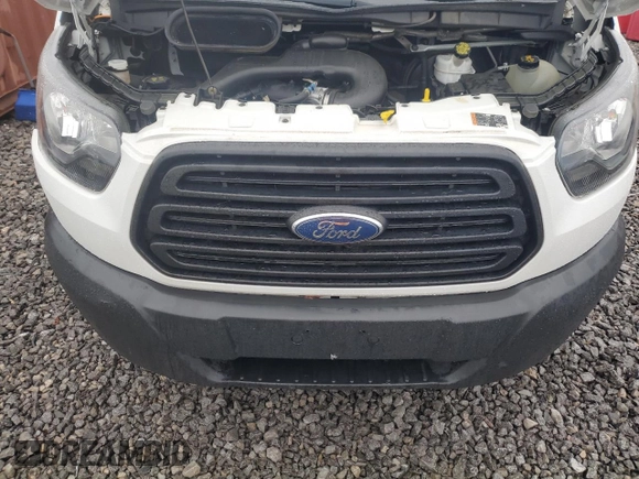 2019 Ford Transit with VIN 1FTYR2CM0KKB55948, listed as a Copart auction lot 50158005 with 158,060 mi miles and Clean Title. Bid and sale history available at carsss.com. Image 12.