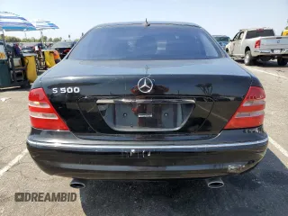 2002 Mercedes-Benz S-Class 5.0L with VIN WDBNG75J62A305994, listed as a Copart auction lot 71036634 with 142,679 mi miles and Clean Title. Bid and sale history available at carsss.com. Image 6.