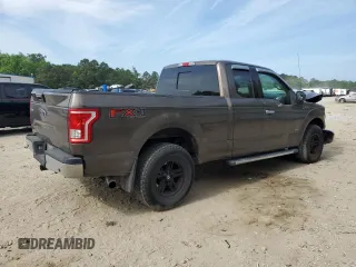 2016 Ford F-150 XLT with VIN 1FTFX1EG2GFB17717, listed as a Copart auction lot 55575825 with 122,867 mi miles and Salvage title. Bid and sale history available at DreamBid. Image 3.