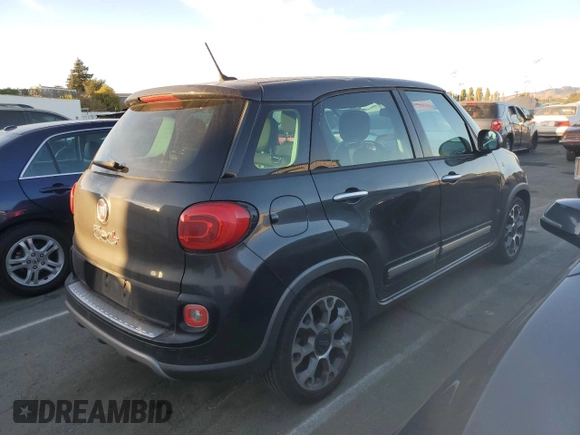 2014 FIAT 500L Trekking with VIN ZFBCFADH1EZ008194, listed as a Copart auction lot 73249254 with 122,859 mi miles and Clean Title. Bid and sale history available at DreamBid. Image 3.
