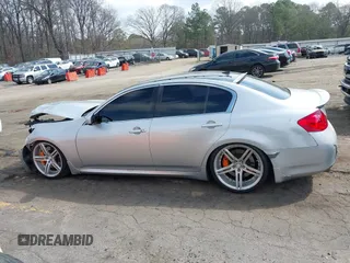 2008 Infiniti G35 Journey with VIN JNKBV61E58M224262, listed as a IAAI auction lot 41780563 with 137,570 mi miles. Bid and sale history available at carsss.com. Image 14.