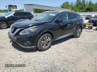 2018 Nissan Murano SV with VIN 5N1AZ2MH7JN131190, listed as a Copart auction lot 53367045 with 69,706 mi miles and Salvage title. Bid and sale history available at DreamBid. Image 1.