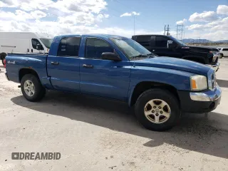 2005 Dodge Dakota SLT with VIN 1D7HW48N15S306375, listed as a Copart auction lot 52235115 with 171,047 mi miles and Clean Title. Bid and sale history available at carsss.com. Image 4.