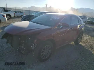 2018 Lexus NX with VIN JTJBARBZ4J2162707, listed as a Copart auction lot 89142635 with 47,038 mi miles and Salvage Title. Bid and sale history available at carsss.com. Image 1.