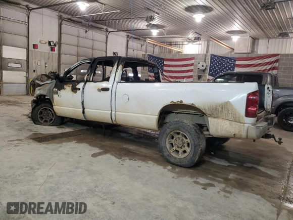 2007 Dodge Ram 2500 SLT with VIN 1D7KS28D47J583611, listed as a Copart auction lot 42685365 with 0 mi miles and Salvage Title. Bid and sale history available at carsss.com. Image 2.