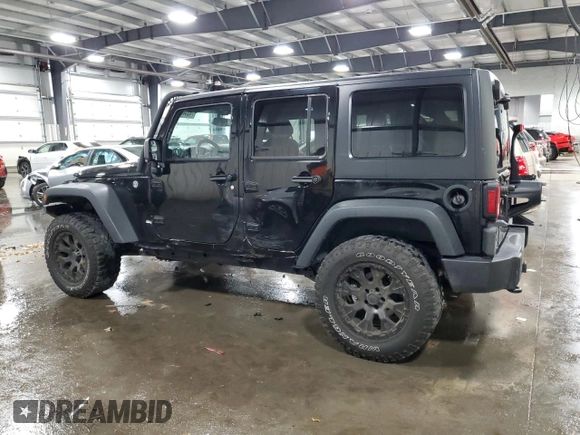 2018 Jeep Wrangler JK Unlimited Sport S with VIN 1C4BJWDGXJL830873, listed as a Copart auction lot 74534084 with 59,805 mi miles and Salvage Title. Bid and sale history available at carsss.com. Image 2.