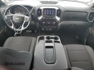 2021 Chevrolet Silverado 1500 LT with VIN 3GCUYDET2MG286536, listed as a Copart auction lot 79515474 with 53,626 mi miles and Salvage Title. Bid and sale history available at carsss.com. Image 8.