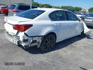2015 Lexus GS 350 with VIN JTHCE1BL6FA003000, listed as a IAAI auction lot 42041493 with Not Provided miles and . Bid and sale history available at DreamBid. Image 4.