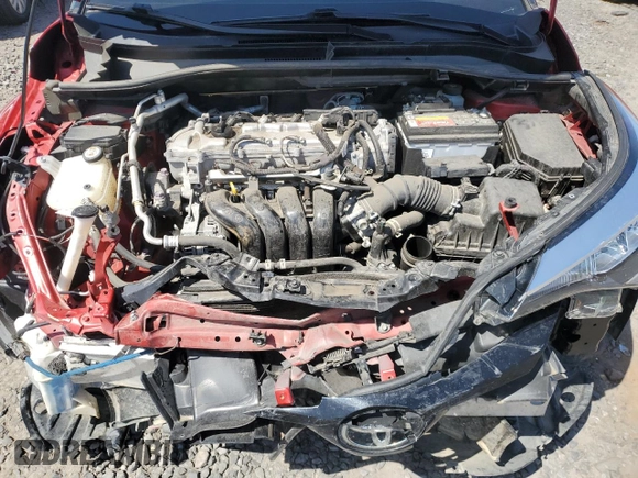 2021 Toyota C-HR LE with VIN JTNKHMBX1M1104530, listed as a Copart auction lot 55358775 with 53,112 mi miles and Salvage Title. Bid and sale history available at carsss.com. Image 11.