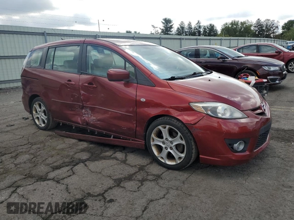 2008 Mazda 5 Sport with VIN JM1CR293780303218, listed as a Copart auction lot 73722064 with 125,613 mi miles and Salvage Title. Bid and sale history available at DreamBid. Image 4.