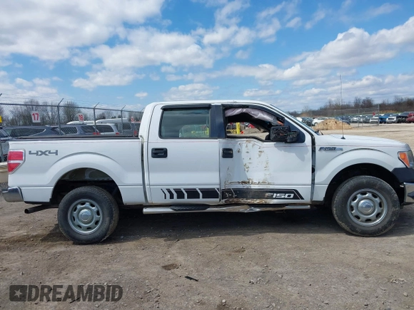 2014 Ford F-150 XL with VIN 1FTFW1EF0EKG24050, listed as a IAAI auction lot 42074584 with 129,448 mi miles and . Bid and sale history available at DreamBid. Image 13.
