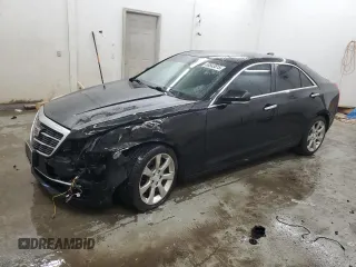 2016 Cadillac ATS Sedan Luxury Collection RWD with VIN 1G6AB5RX4G0108811, listed as a Copart auction lot 50543815 with 56,796 mi miles and Salvage Title. Bid and sale history available at carsss.com. Image 1.