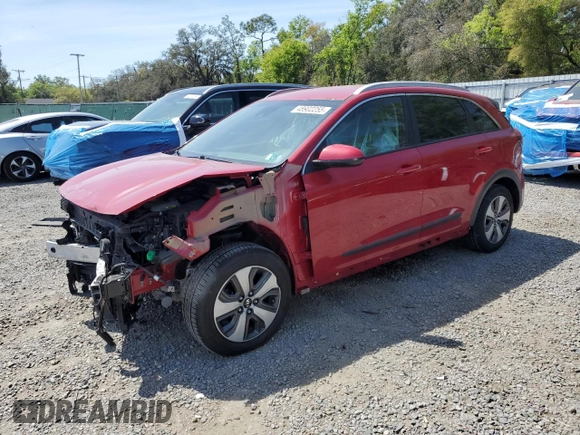 2018 Kia Niro LX with VIN KNDCB3LCXJ5109035, listed as a Copart auction lot 48902255 with 67,034 mi miles and Salvage Title. Bid and sale history available at carsss.com. Image 1.