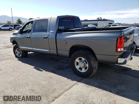 2006 Dodge Ram 2500 SLT with VIN 3D7KS29C66G227957, listed as a Copart auction lot 68363644 with 241,472 mi miles and Salvage Title. Bid and sale history available at carsss.com. Image 2.