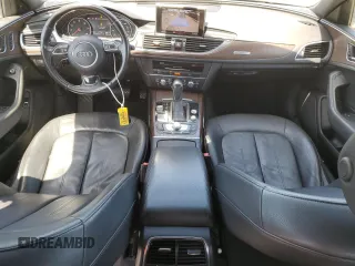 2016 Audi A6 Premium Plus with VIN WAUGFAFC1GN076986, listed as a Copart auction lot 56123585 with 100,837 mi miles and Salvage title. Bid and sale history available at DreamBid. Image 8.