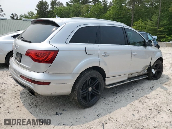 2011 Audi Q7 S line z VIN WA1DGAFE8BD003532, wystawiony jako Copart lot #59316735 z przebiegiem 128 498 mil mil oraz Czysty tytuł • Clean title. Historia ofert i sprzedaży dostępna na DreamBid. Obrazek 3.