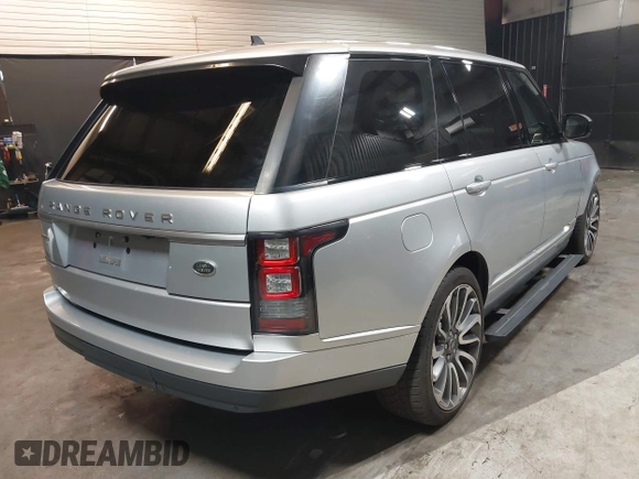 2016 Land Rover Range Rover Supercharged with VIN SALGS3EF0GA294388, listed as a IAAI auction lot 41846458 with 88,025 mi miles. Bid and sale history available at carsss.com. Image 4.