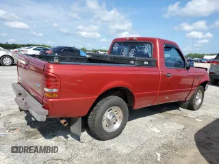 1997 Ford Ranger XLT with VIN 1FTCR10X0VUD13894, listed as a Copart auction lot 72153354 with 178,752 mi miles and Salvage Title. Bid and sale history available at carsss.com. Image 3.