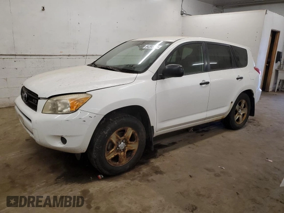 2008 Toyota RAV4 with VIN JTMBK33V186033576, listed as a Copart auction lot 84395884 with 190,200 mi miles and Non Repairable. Bid and sale history available at carsss.com. Image 1.